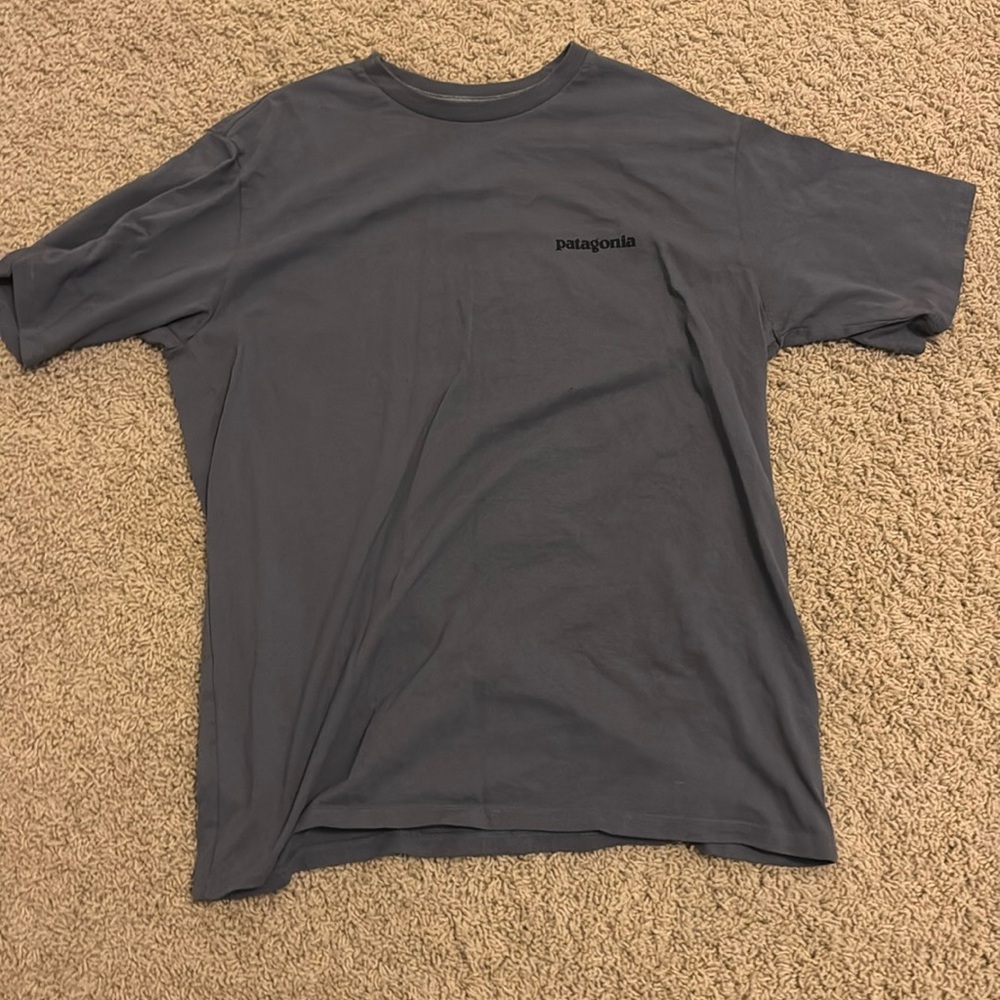 Men’s Patagonia shirt
New without tags
grey with beautiful backside
size xs